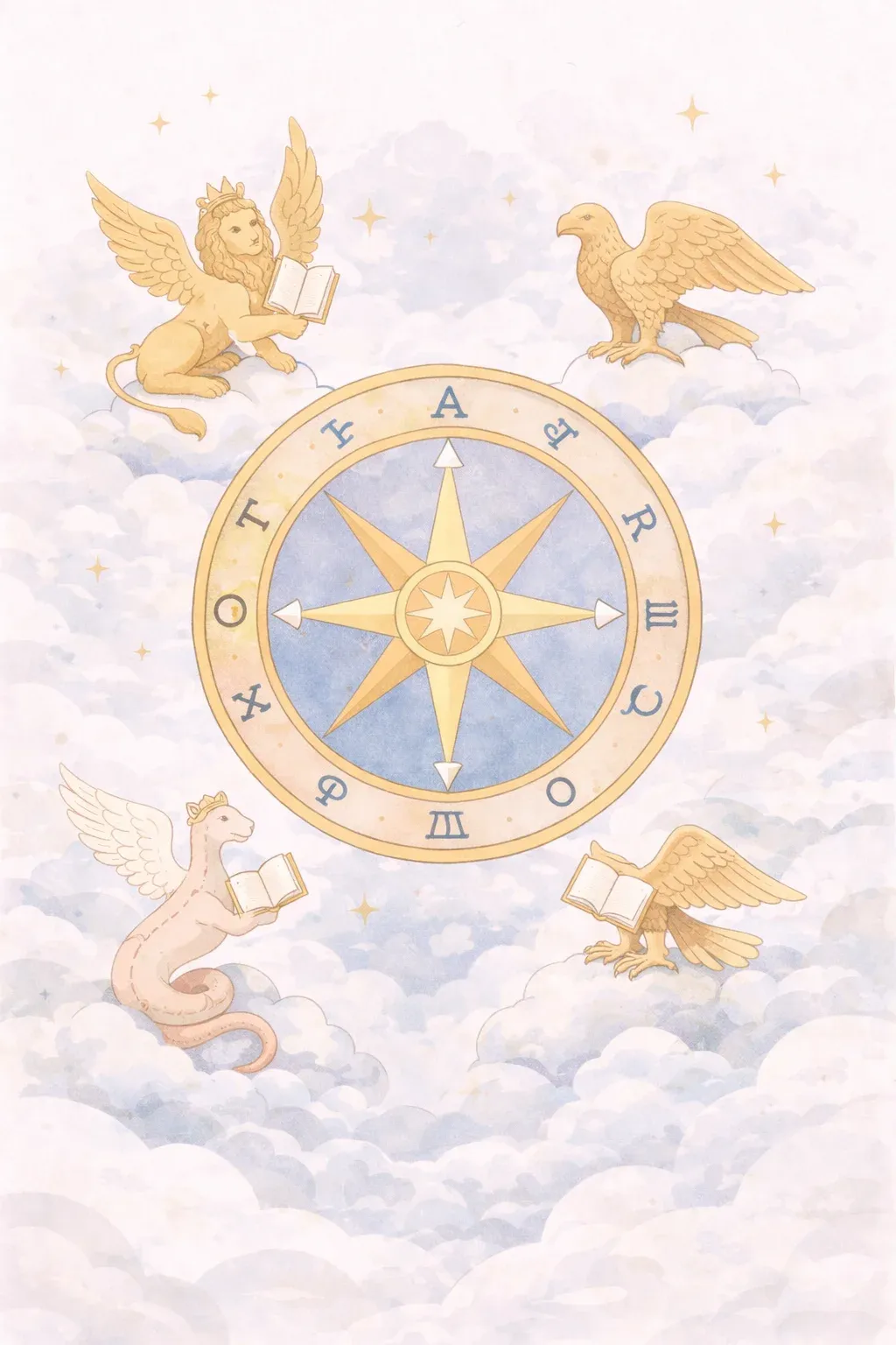 Wheel of Fortune tarot card artwork